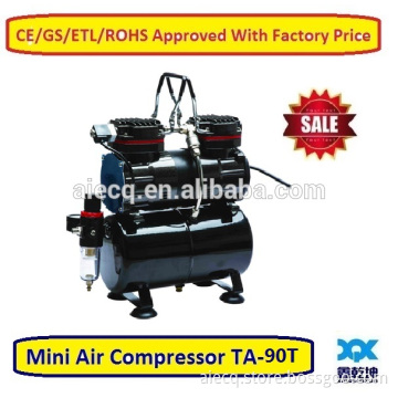Twin cylinder air compressor with air tank(TA-90T)